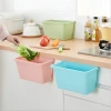 Kitchen trash can, cabinet door, hanging sundries bin, creative desktop trash can, large plastic trash can, storage box details Picture